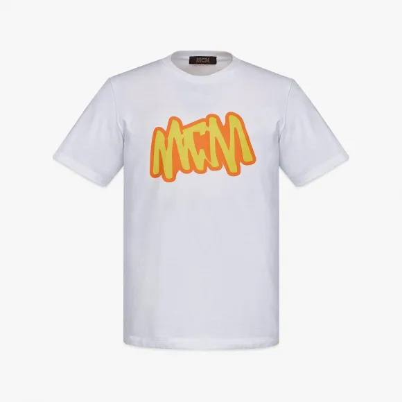 MCM White | WHITE T恤 MHTCAMM01WT00M