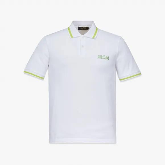 MCM 有机棉徽标 Polo 衫 MHTDSMM04WO00L