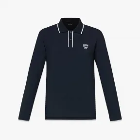 MCM 黑色  polo衫 MHTDSMM13BK00S