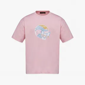 MCM M Pup 有机棉日出印花 T 恤 MHTDSMM18QH00M