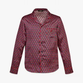 MCM Cubic Monogram真丝缎面睡衣 MHXCSCK04R000S