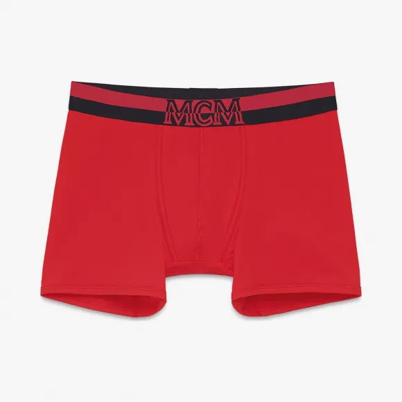 MCM 1976男士长拳击手内裤 MHYASBM01RE00M