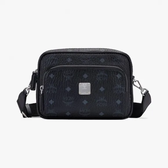 MCM 男士 斜挎包 MMRASKC06BK001