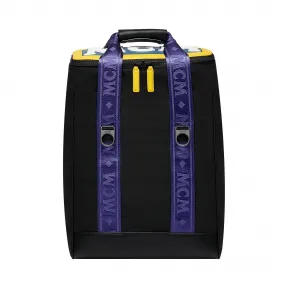 MCM Aventin字母组合尼龙手提包 MUK9SAB15BK001