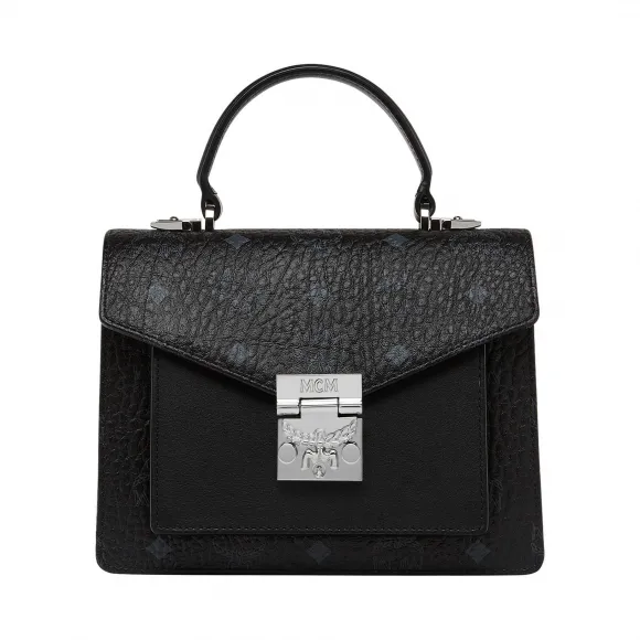 MCM Patricia Visetos翻盖包 MWE8APA69BK001