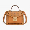 MCM Patricia Satchel in Visetos MWE8APA69CO001