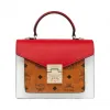 MCM Patricia Visetos皮块单肩包 MWE9SPA26CD001