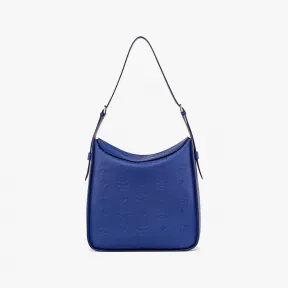 MCM Aren N/S 压花字母组合皮革翻盖流浪包 MWHDSTA09L6001