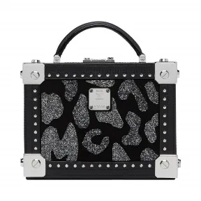 MCM Soft Berlin MCM豹纹斜挎包 MWR8ABN40BK001