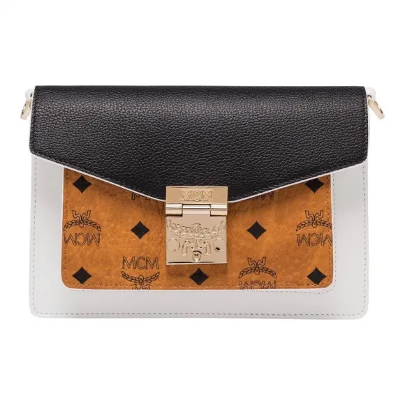 MCM Patricia Visetos皮革斜挎包 MWR9SPA27CB001