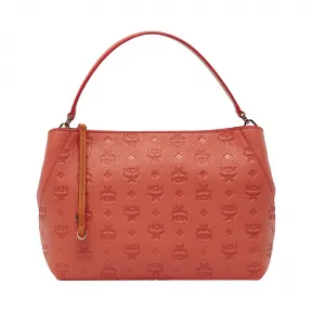 MCM Klara Shoulder Bag in Monogram Leather MWS8AKM59PW001