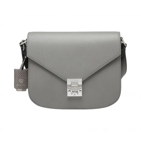 MCM Patricia Shoulder in Grained Leather MWS8SPA95EZ001