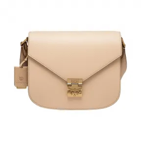 MCM Patricia 粒纹皮革单肩包 MWS8SPA95IA001