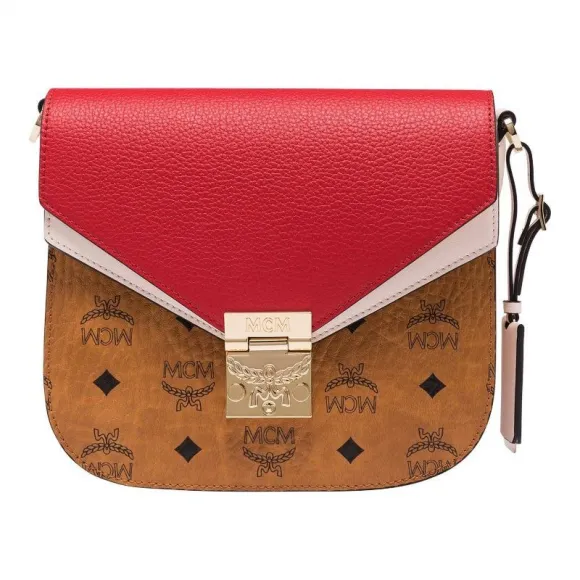 MCM Patricia Visetos皮块肩背包 MWS9SPA21CD001