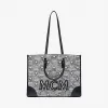MCM Vintage Jacquard Monogram 手提包 MWTBATQ01EG001