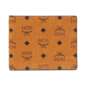 MCM Claus Bifold Wallet in Visetos MXS6AVI35CO001