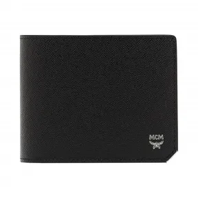 MCM New Bric 经典印花皮革两折式钱包附卡夹 MXS8ALL42BK001