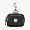 MCM Visetos Original带口袋手拿包挂饰 MXZBSVI08BK001