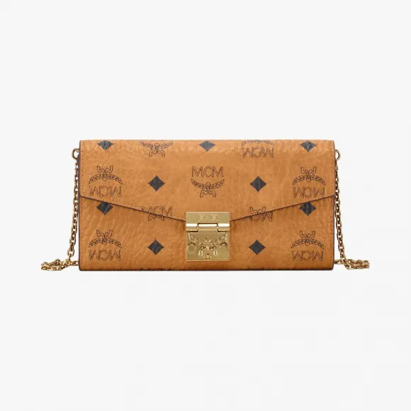 MCM Patricia Visetos 两折斜挎包钱包 MYL8SPA11CO001