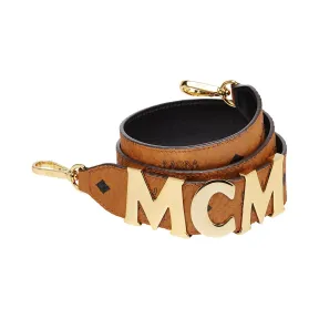 MCM Visetos MCM字母皮革肩带 MYZ8APA96CO001