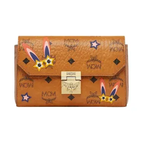 MCM Millie Visetos 幻想兔翻盖斜挎包 MYZ8SME74CO001