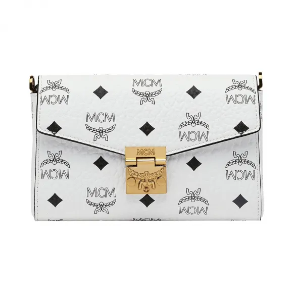 MCM MILLIE VISETOS翻盖斜挎包 MYZ9SME04WT001