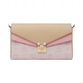 MCM Millie字母组合牛皮革翻盖斜挎包 MYZ9SME07QA001