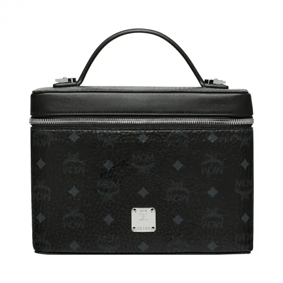 MCM Rockstar Vanity Case in Visetos Original MYZ9SVI96BK001