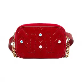 MCM 水晶铆钉相机包 MYZ9SVZ01RJ001