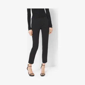 迈克高仕/Michael Kors Samantha 弹力羊毛华达呢裤子 293AKH008K-0001