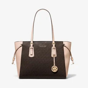 迈克高仕/Michael Kors Voyager 中号老花托特包 30F8GV6T8B266