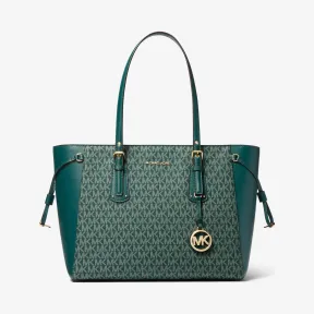 迈克高仕/Michael Kors 女士 Voyager 中号老花托特包 30F8GV6T8B307