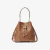 迈克高仕/Michael Kors Mercer Gallery 小号皮质水桶包 30F9GZ5L1L230