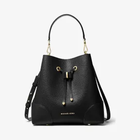 迈克高仕/Michael Kors 女士 Mercer Gallery 中号皮质水桶包 30F9GZ5L6L001