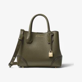 迈克高仕/Michael Kors Mercer Gallery 小号皮质托特包 30H7GZ5T1T333