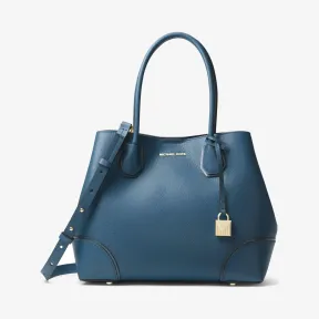 迈克高仕/Michael Kors Mercer Gallery 中号皮质拉链托特包 30H7GZ5T6A538