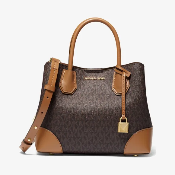 迈克高仕/Michael Kors Mercer Gallery 小号拼接托特包 30H8GZ5S5V252