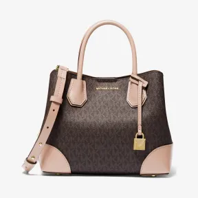 迈克高仕/Michael Kors Mercer Gallery 小号拼接托特包 30H8GZ5S5V266