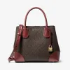 迈克高仕/Michael Kors 女士 Mercer Gallery 小号拼接托特包 30H8GZ5S5V626