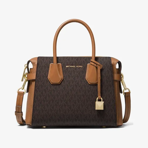 迈克高仕/Michael Kors Mercer 小号拼接手提包 30S9GM9S1B200