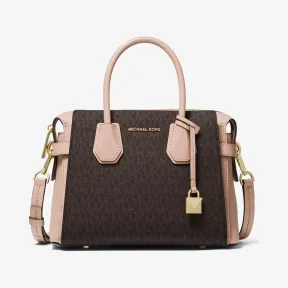 迈克高仕/Michael Kors Mercer 小号拼接手提包 30S9GM9S1B266