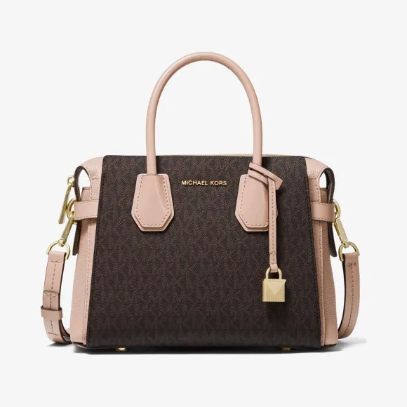 迈克高仕/Michael Kors Mercer 小号拼接手提包 30S9GM9S1B266