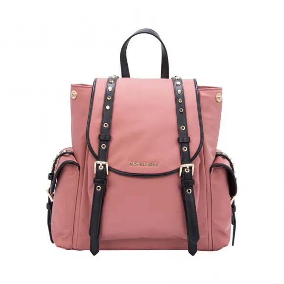 迈克高仕/Michael Kors 玫瑰红 尼龙/皮革 女士 背包 30S9LI1B1C622