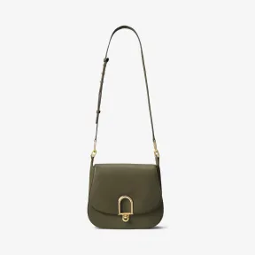 迈克高仕/Michael Kors Delfina 大号皮质马鞍包 30T7GDZM3L333