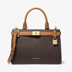 迈克高仕/Michael Kors Tatiana 小号老花手提包 30T9GT0S1B252