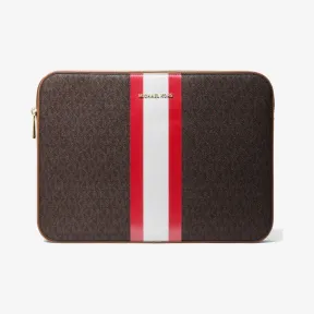 迈克高仕/Michael Kors Jet Set 徽标条纹 13 英寸笔记本电脑包 32F1GJ6N4U-2610