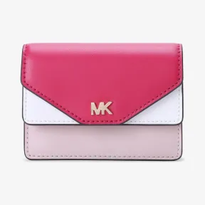 迈克高仕/Michael Kors 三色拼接皮质钱夹 32F8GF6D0T612