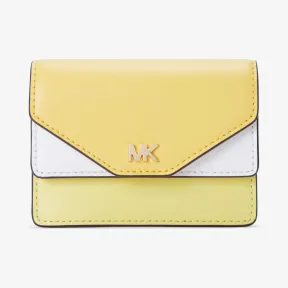 迈克高仕/Michael Kors 三色拼接皮质钱夹 32F8GF6D0T765