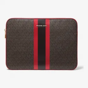 迈克高仕/Michael Kors JET SET 笔记本电脑包大号-MK 签名 32H0GJ6T7B1821