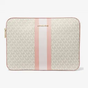 迈克高仕/Michael Kors JET SET 笔记本电脑包大号-MK 签名 32H0GJ6T7B7988